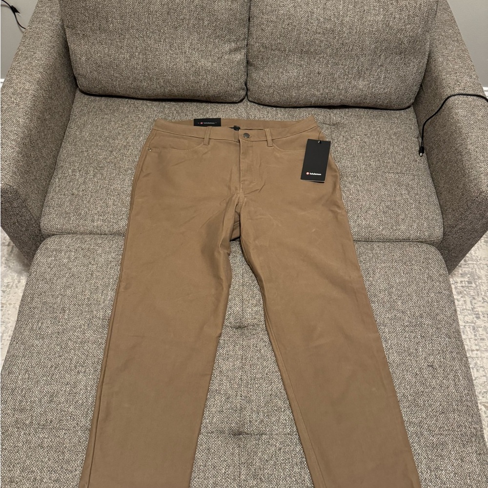 Lululemon Athletica Tan Chinos